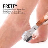 Dr Foot wooden handle callus remover - ergonomic design